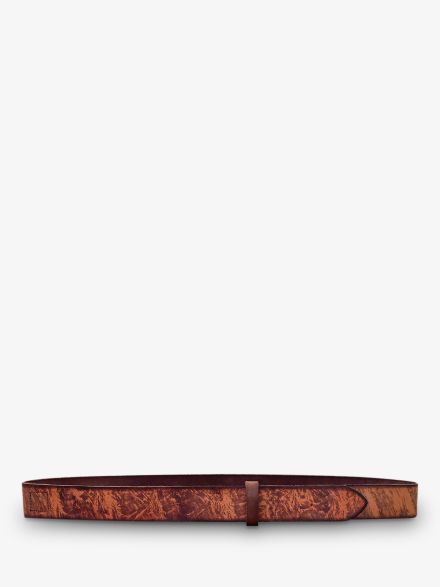 Foto-Rückansicht-Ledergürtel-für-Herren-braun-Laceinture-Indie-braun-Paul-Marius-B-CD-BR90