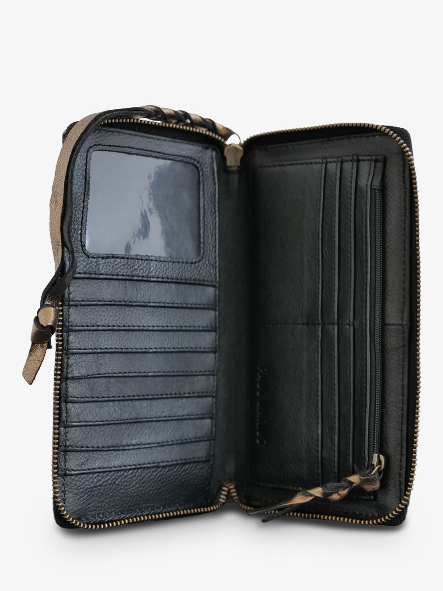 Foto-Rückansicht-Lederbrieftasche-für-Damen-blau-LePortefeuille Charlotte-Lavendelblau-Paul Marius-M63-BL