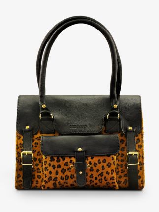 LeRive Gauche - M - Schwarz / Leopard