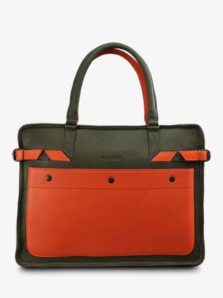 L'Ambitieux – Khaki/Orange