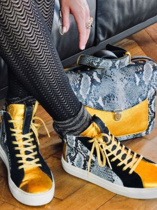 PM001 – Python Granit / Gelb Metallic