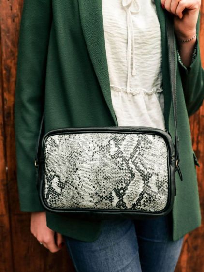 L'Impertinent Python - Schwarz / Weiß