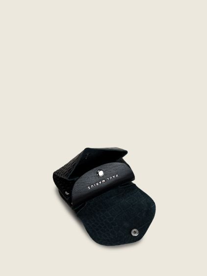 LeGustave Croco – Schwarzes Lackleder