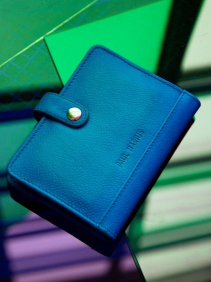 LePortefeuille Jeanne Néon - Blau