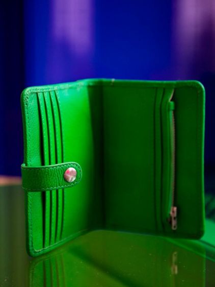 LePortefeuille Jeanne Néon - Grün