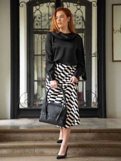 Colette S Art Déco – Schwarz