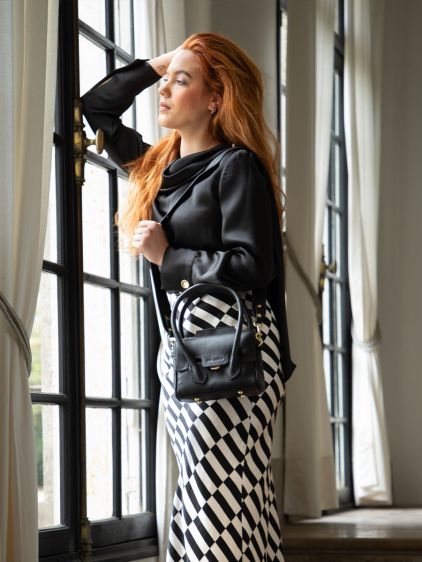 Colette XS Art Déco – Schwarz