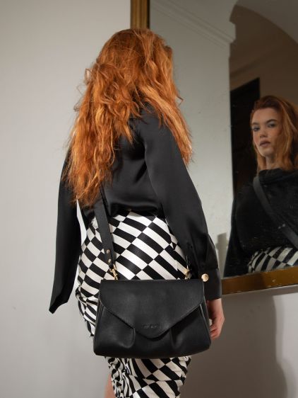 Suzon M Art Déco – Schwarz