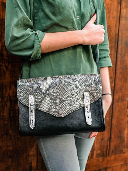 L'Indispensable Python – Silber / Schwarz