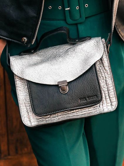 Mademoiselle George – Silber / Schwarz