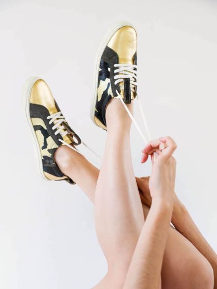 PM002 – Camouflage Khaki/Gold