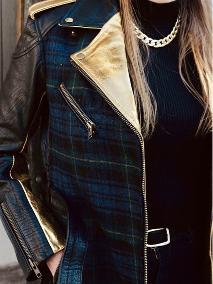 LeTrench – Tartan Grün