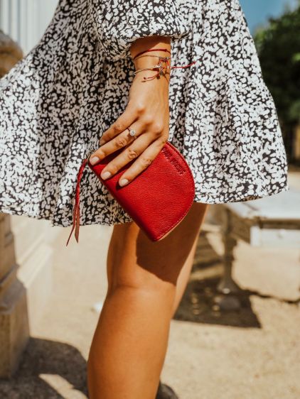 LePortefeuille Manon – Karminrot