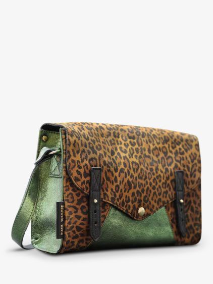 L'Indispensable Leopard – Natur / Metallic-Khaki