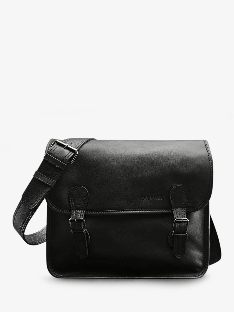 Foto-Rückansicht-Aktentasche-Leder-A4-schwarz-Lasacoche-M-schwarz-Paul-Marius-M02S14-B