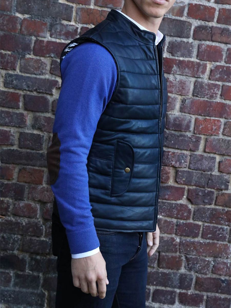 Foto-Rückansicht-Daunenjacke-Herren-Leder-schwarz-ladoudoune-Herren-schwarz-paul-marius-wcm-b-s