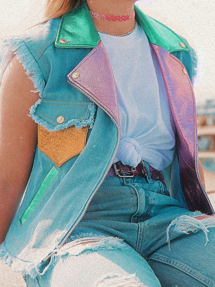 Foto-Vorderansicht-Perfecto-Leder-Damen-LePerfecto-ohne-Ärmel-90er-Jahre-Paul-Marius-WPJ-Denim-S36