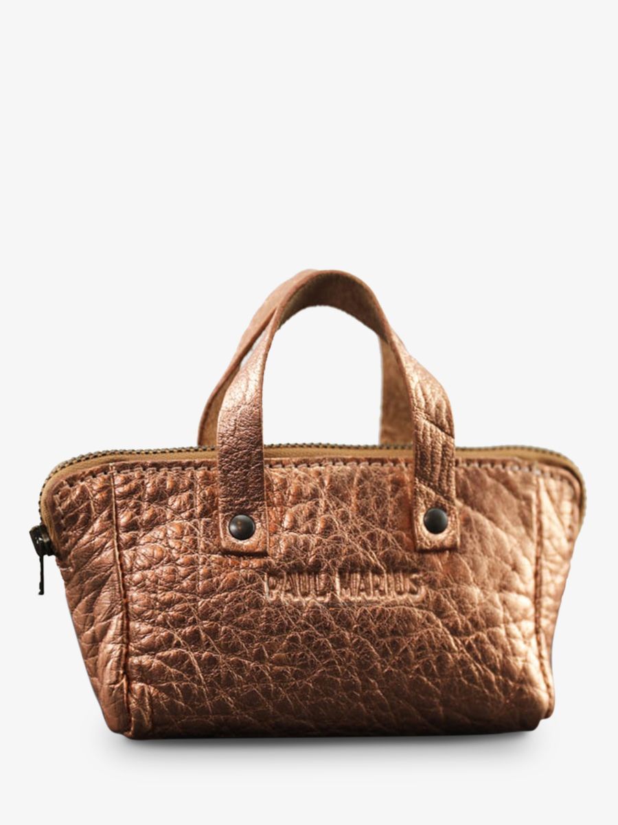 Foto-Vorderansicht-Geldbörse-Leder-rosa-gold-MonPremier-Paul-Marius-Gold-rosa-Paul-Marius-BBW-G-PI