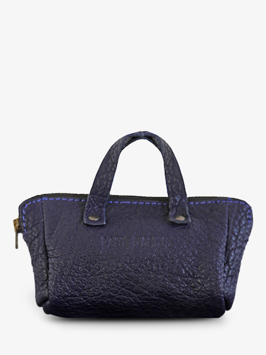 Foto-Vorderansicht-Geldbörse-Leder-blau-MonPremier-Paul-Marius-blau-ägyptisch-Paul-Marius-BBW-EGB