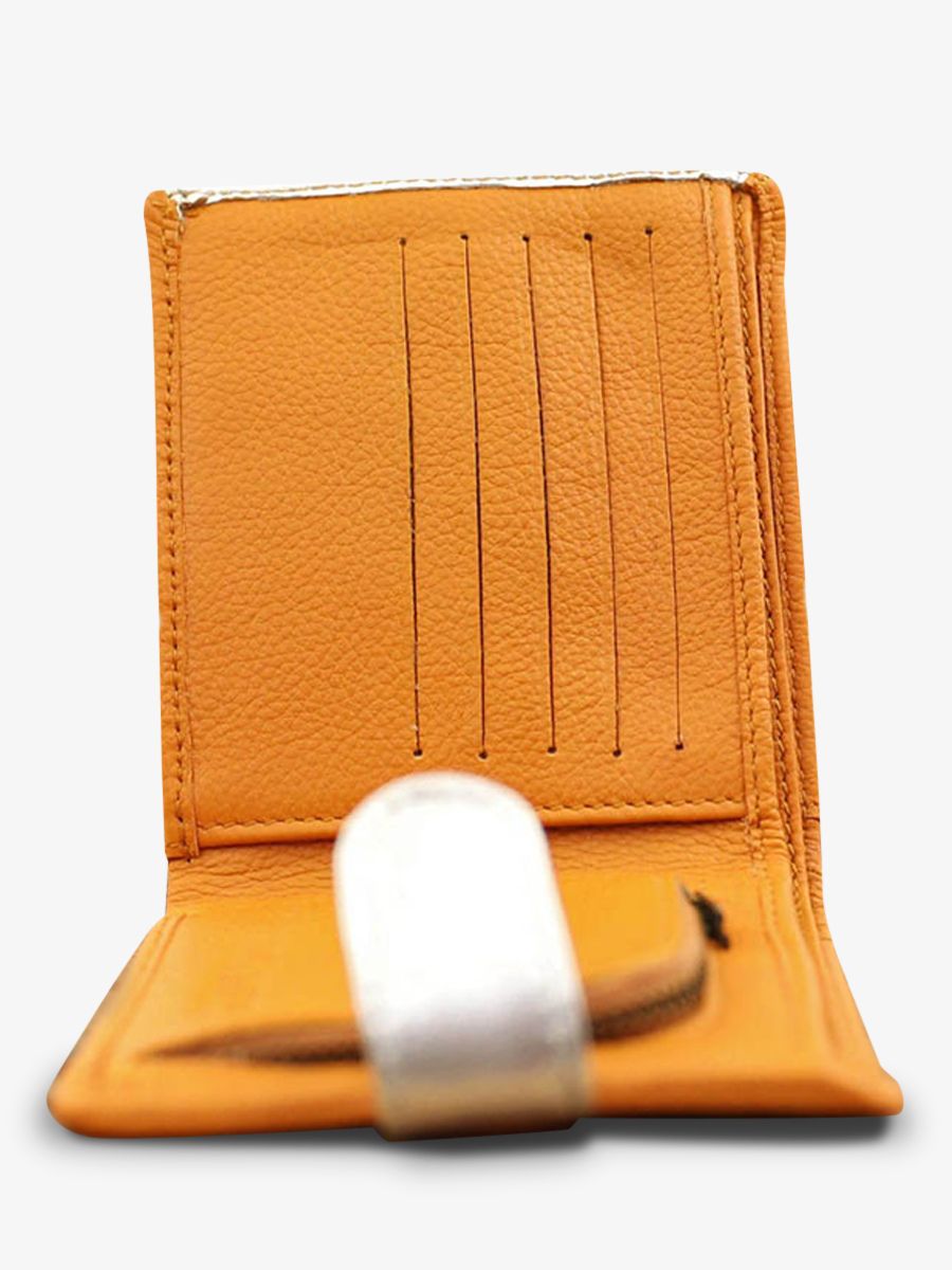 foto-seitenansicht-leder-brieftasche-damen-gelb-silber-leportefeuille-louise-safran-silber-paul-marius-m30-y-s