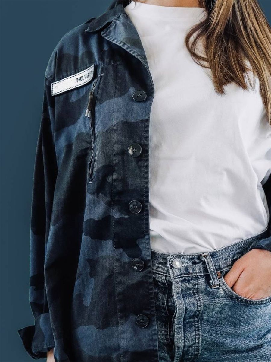 Foto-Material-Militärjacke-Baumwolle-blau-Militärjacke-ceruleen-paul-marius-army001-blu-s