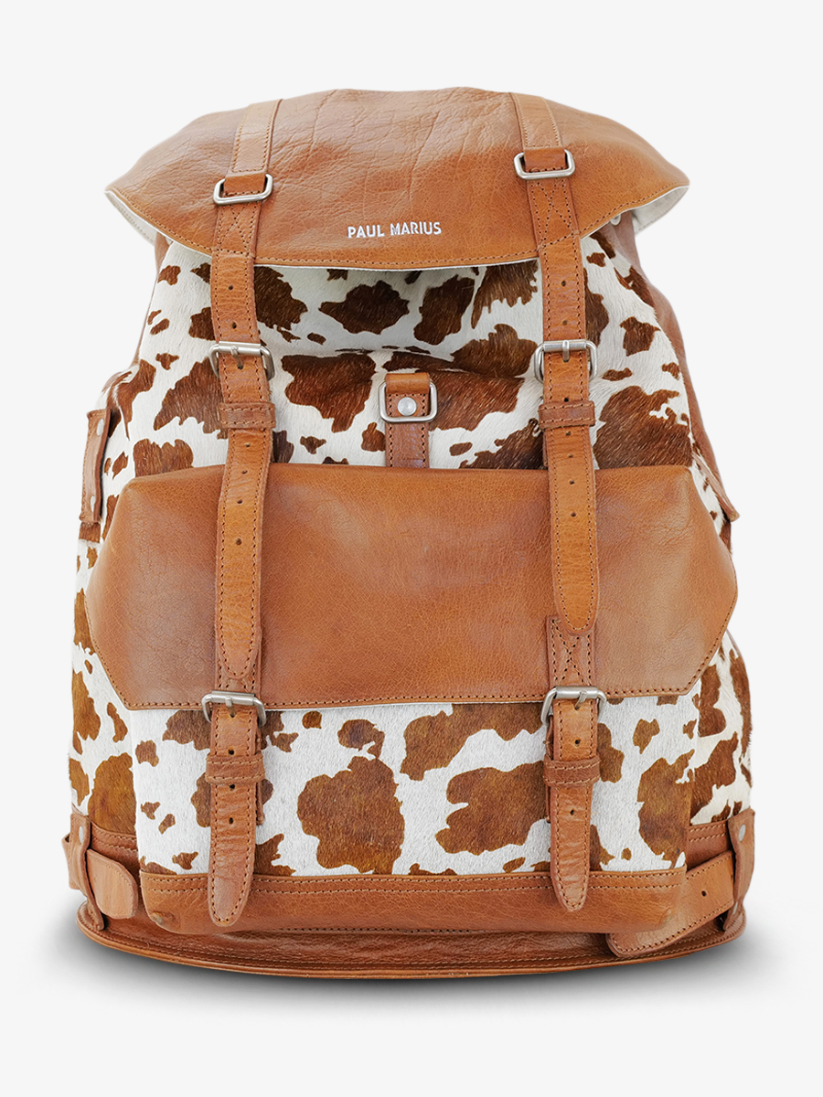 Foto-Vorderansicht-Lederrucksack-Herren-Monlegionnaire-Rodeo-Paul-Marius-BBP-RO