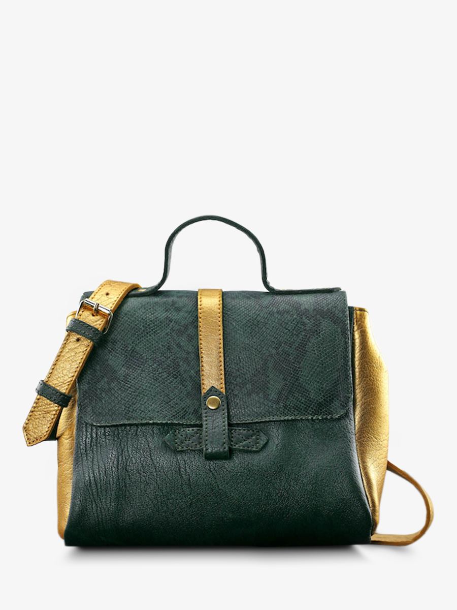 Foto-Vorderansicht-Umhängetasche-Leder-Damen-LeCorneille-Oasis-Paul-Marius-W23-OA