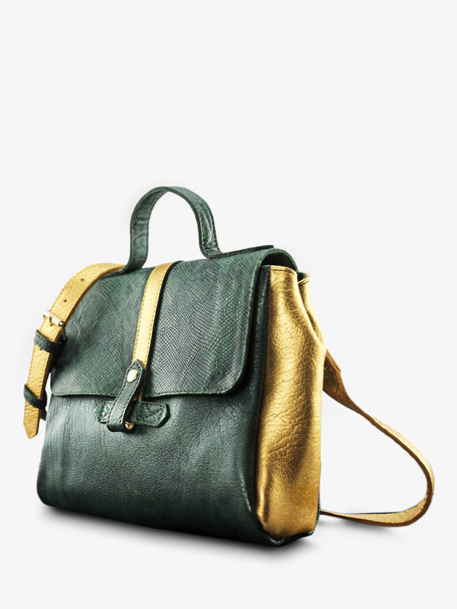 Foto-Seitenansicht-Umhängetasche-Leder-Damen-LeCorneille-Oasis-Paul-Marius-W23-OA