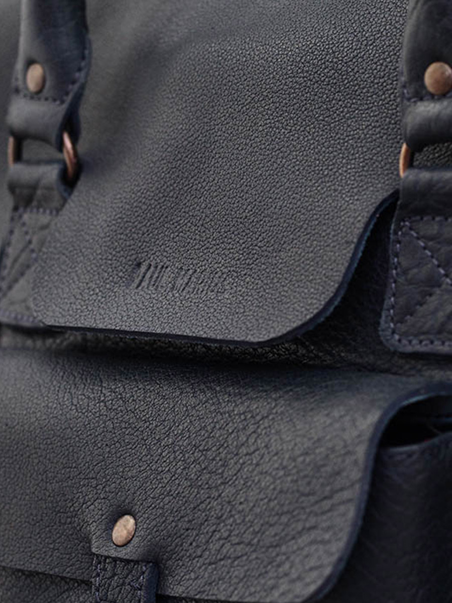 Foto-Material-Umhängetasche-Leder-Damen-blau-LeRive Gauche-M-tintenblau-Paul Marius-W01M-DB