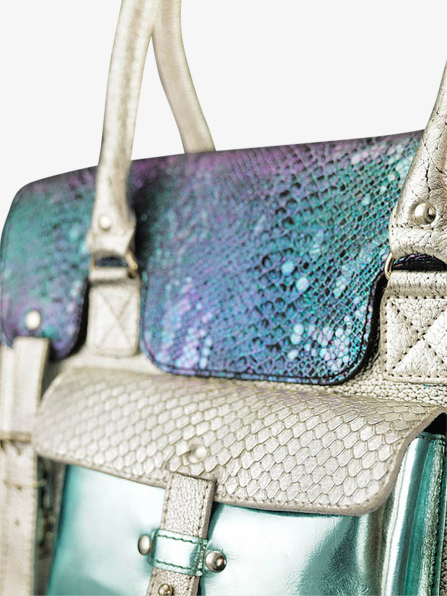 Foto-Innenansicht-Umhängetasche-Leder-Damen-blau-weiß-LeRive Gauche-M-Chimere-Polar-Paul-Marius-W01M-CH-S-BLU