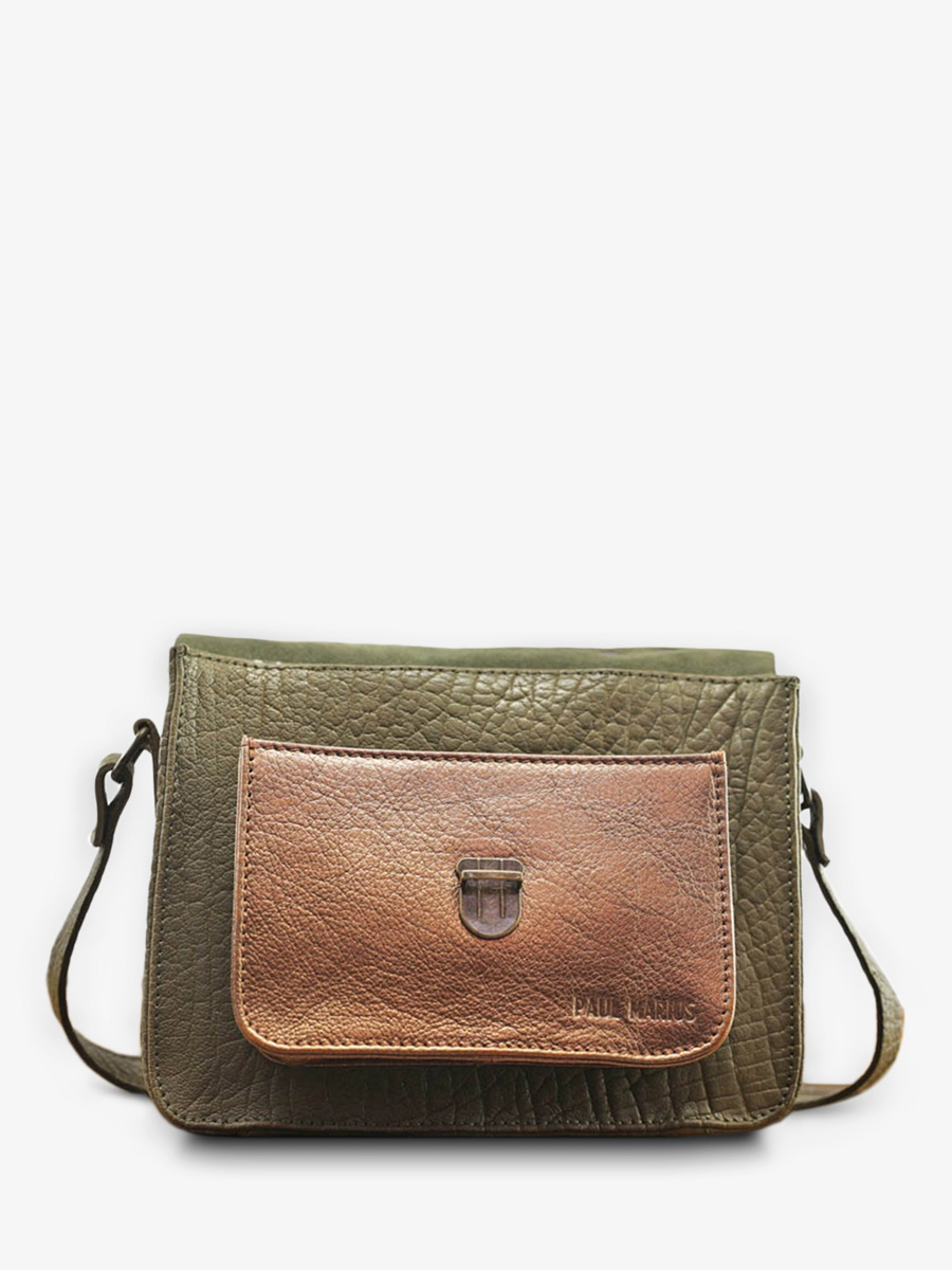 Foto-Innenansicht-Umhängetasche-Leder-Damen-orange-kupfer-Mademoiselle-George-Leopard-orange-kupfer-Paul-Marius-W05-LP-O-C