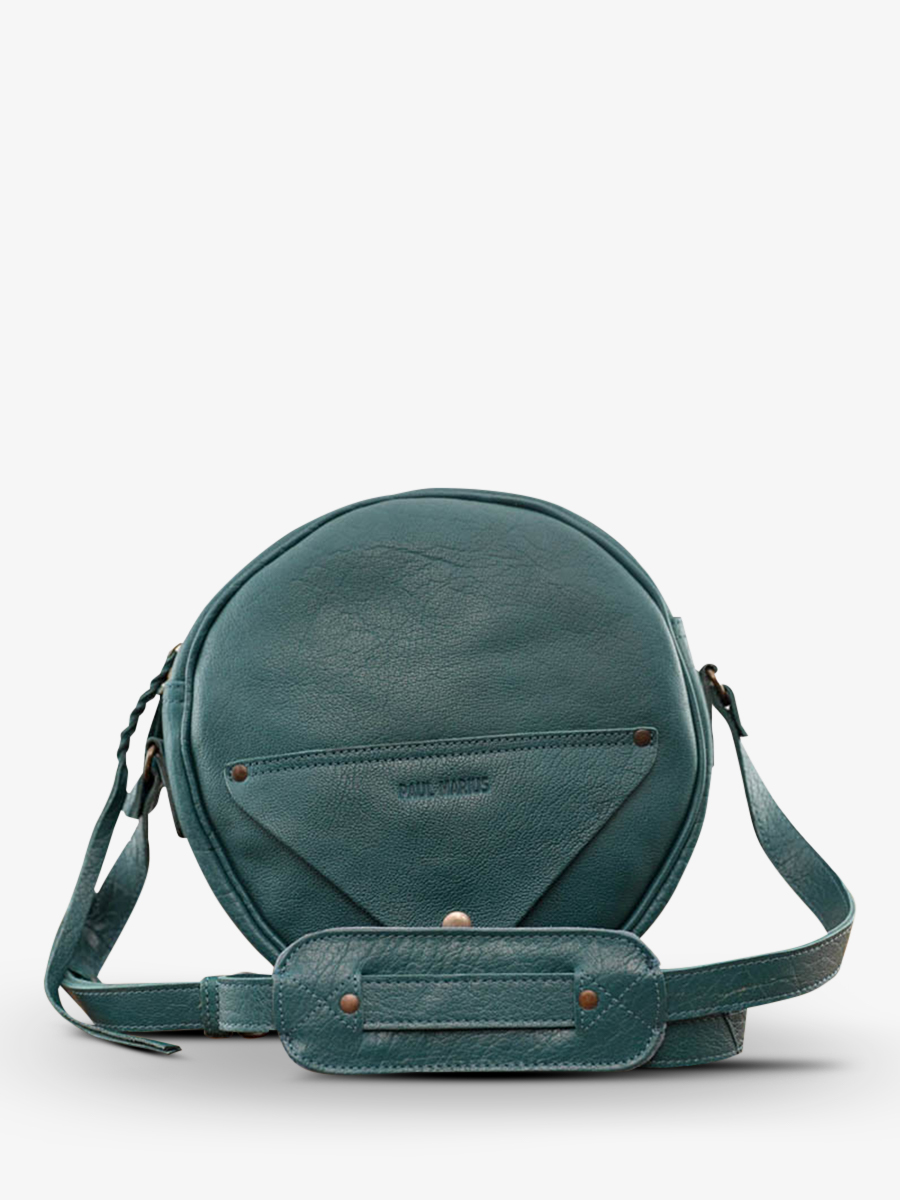 Foto-Seitenansicht-Umhängetasche-Leder-Damen-blau-lecrin-blau-piscine-paul-marius-w15-blu