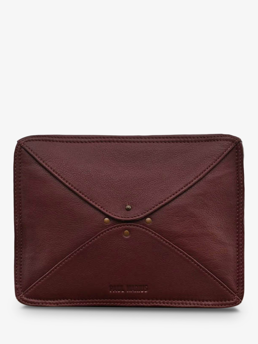 Foto-Vorderansicht-Umhängetasche-Leder-Damen-violett-legraphique-prune-paul-marius-w17-p