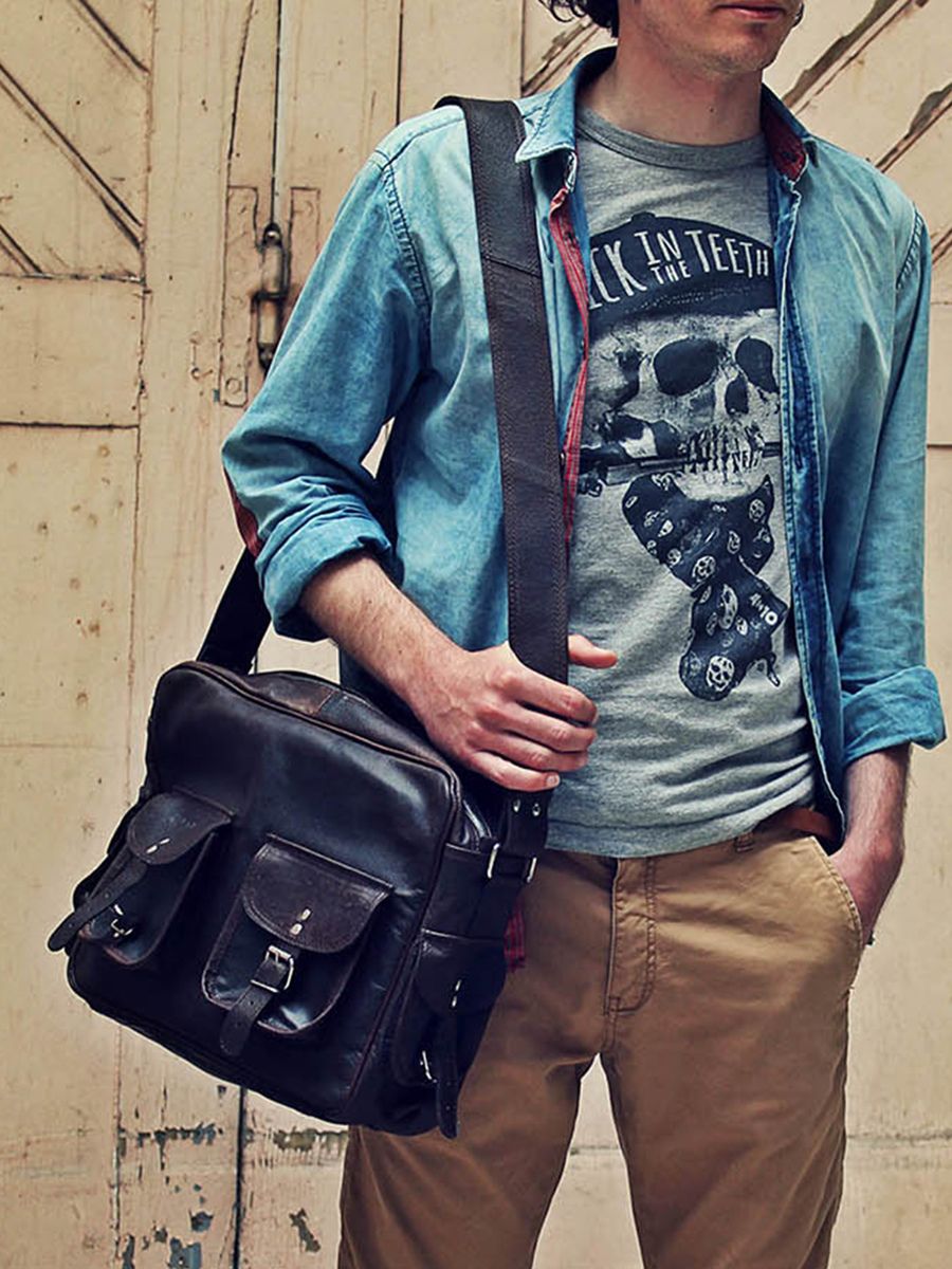 Foto-Tragetasche-48h-Leder-Herren-schwarz-LeMultipoches-schwarz-Paul-Marius-M14-B