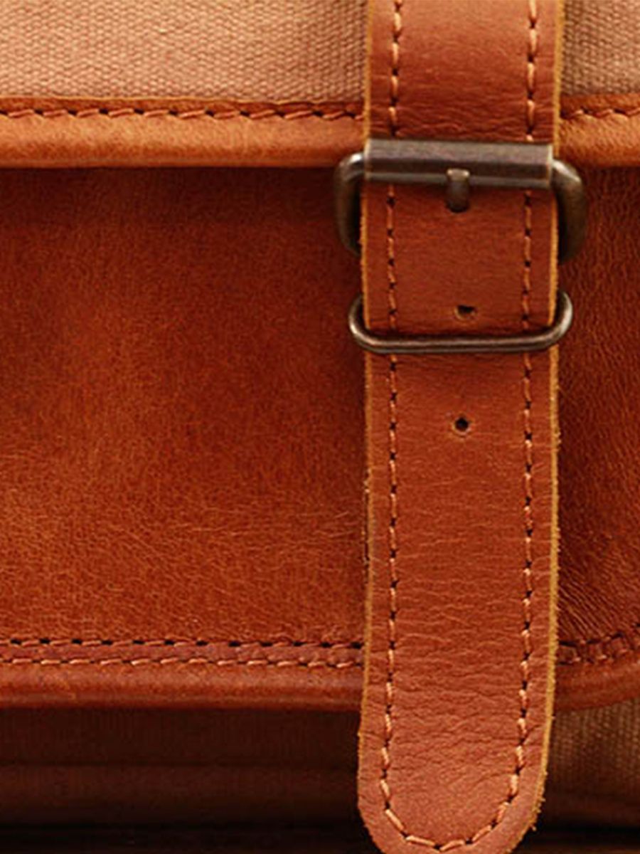 Foto-Material-Foto-Tasche-Leder-Silber-Beige-LePetitReporter-Leinwand-Beige-Paul-Marius-M10-BC