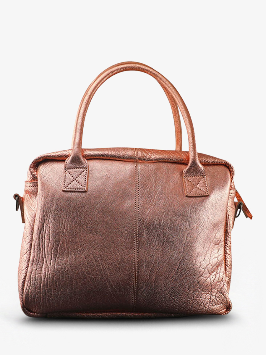 Foto-Rückansicht-Dokumententasche-Leder-Damen-rosa-gold-LeDandy-Gold-rosa-Paul-Marius-W04-G-PI