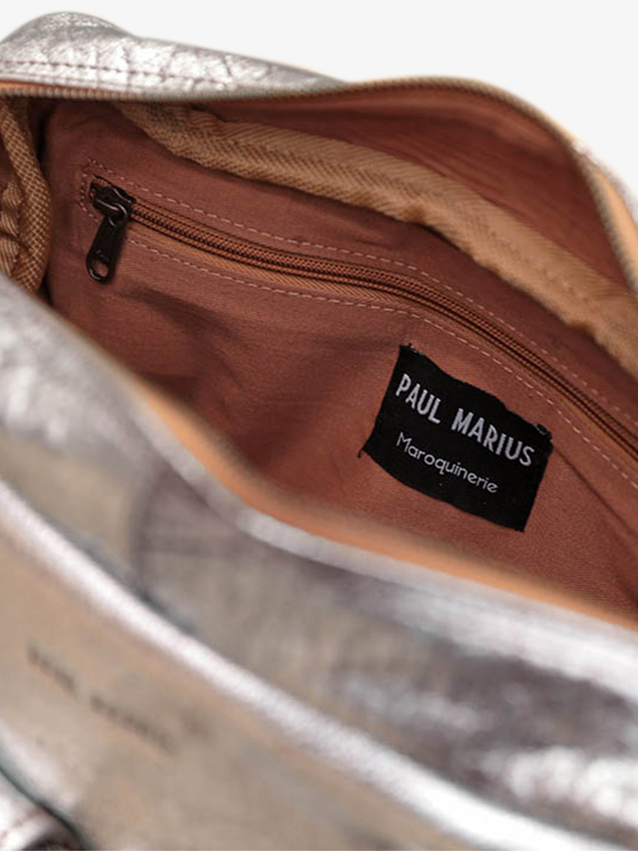 Foto-Innenansicht-Dokumententasche-Leder-Damen-silber-LeDandy-Bernstein-silber-Paul-Marius-W04-BS