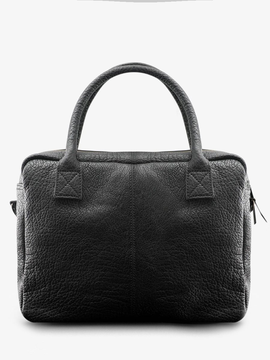 Foto-Rückansicht-Aktentasche-Leder-Damen-silber-schwarz-LeDandy-silber-schwarz-Paul-Marius-W04-S-B