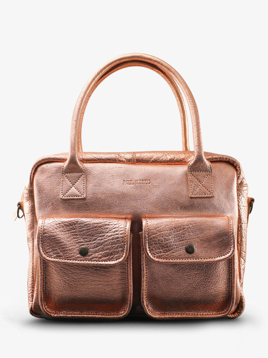 foto-ansicht-von-vorne-aktentasche-leder-dame-rosa-gold-ledandy-or-rose-paul-marius-w04-g-pi