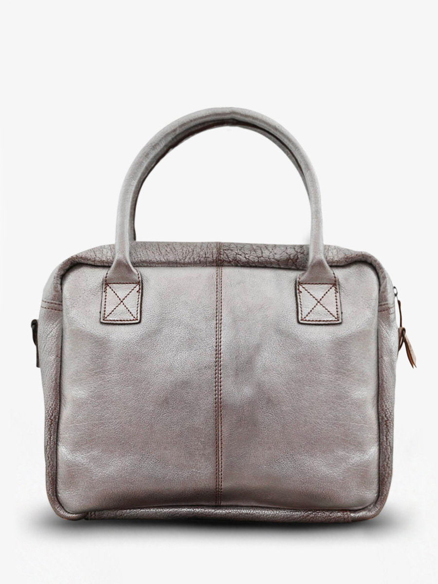 Foto-Rückansicht-Dokumententasche-Leder-Damen-silber-LeDandy-Bernstein-silber-Paul-Marius-W04-BS