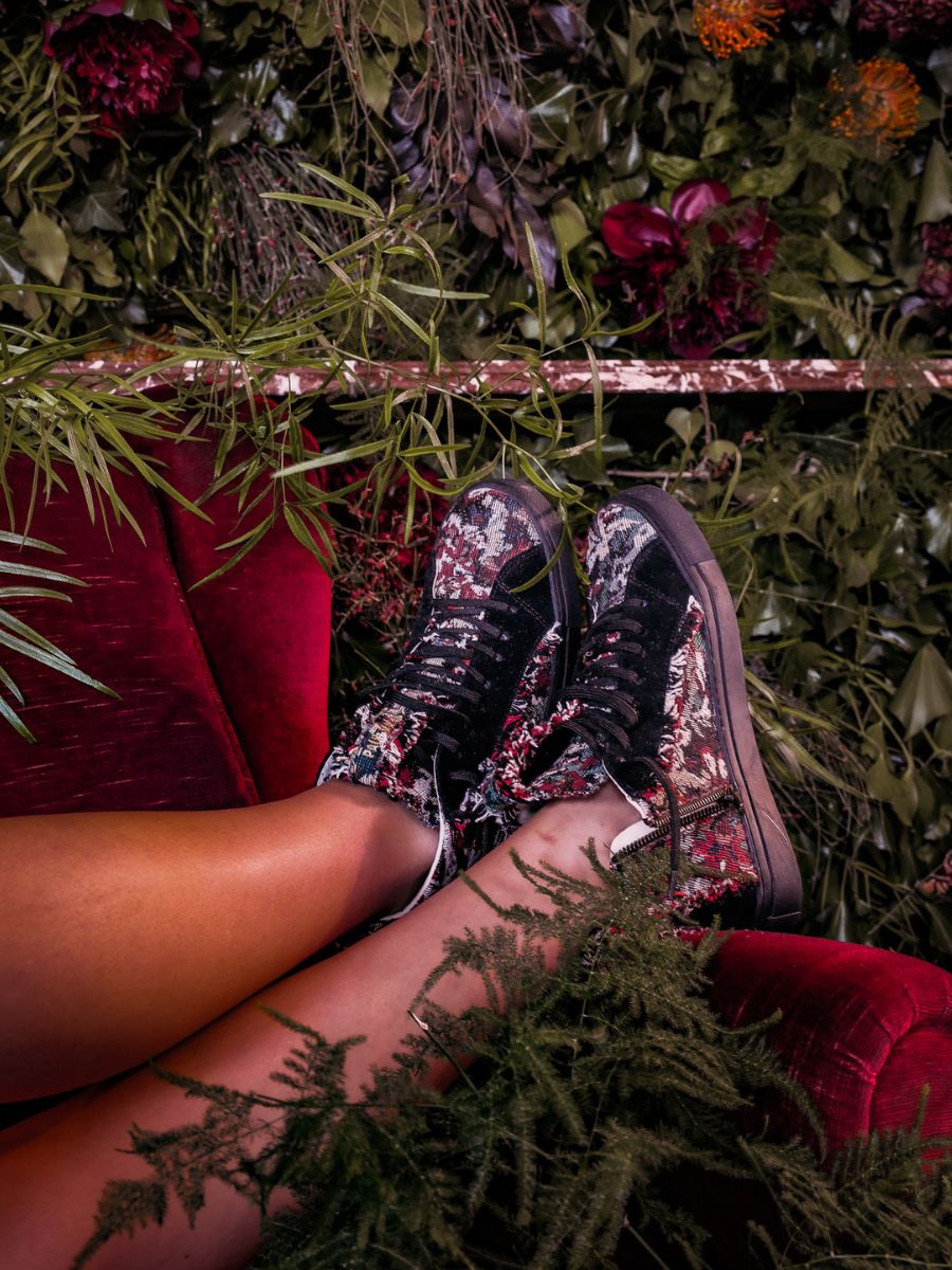 Foto-Tragebild-Sneaker-Damen-Leder-pm001-Boheme-Paul-Marius-pm001-canva-b-s35