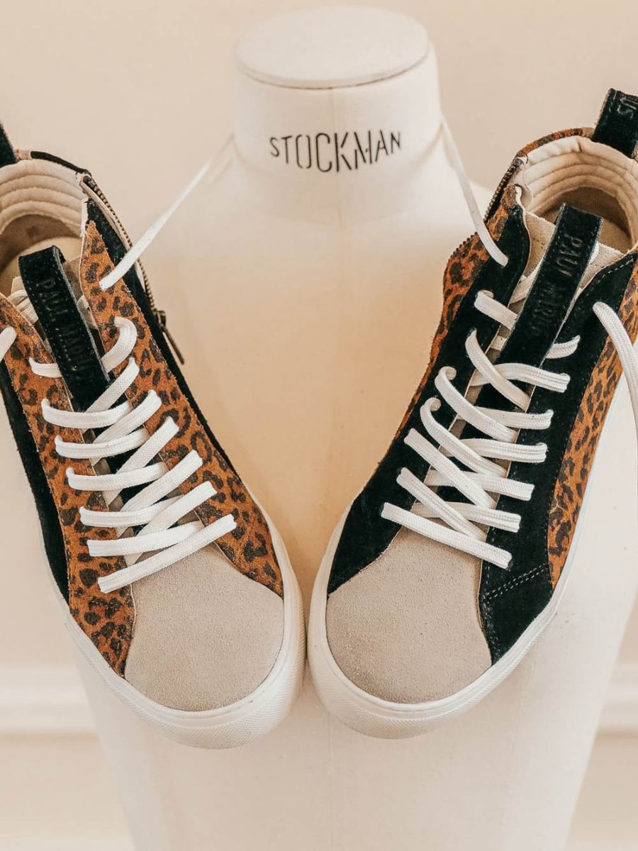 Foto-Seitenansicht-Sneaker-Damen-Leder-Leopard-PM001-Leopard-natur-Paul Marius-PM001-LP-L-S35