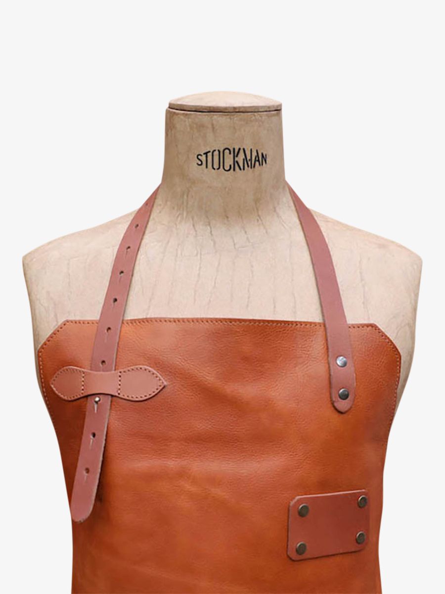 Foto-Material-Lederschürze-Gartenarbeit-braun-LeTablier-aus-Naturleder-Paul-Marius-APRON-LEATHER-L