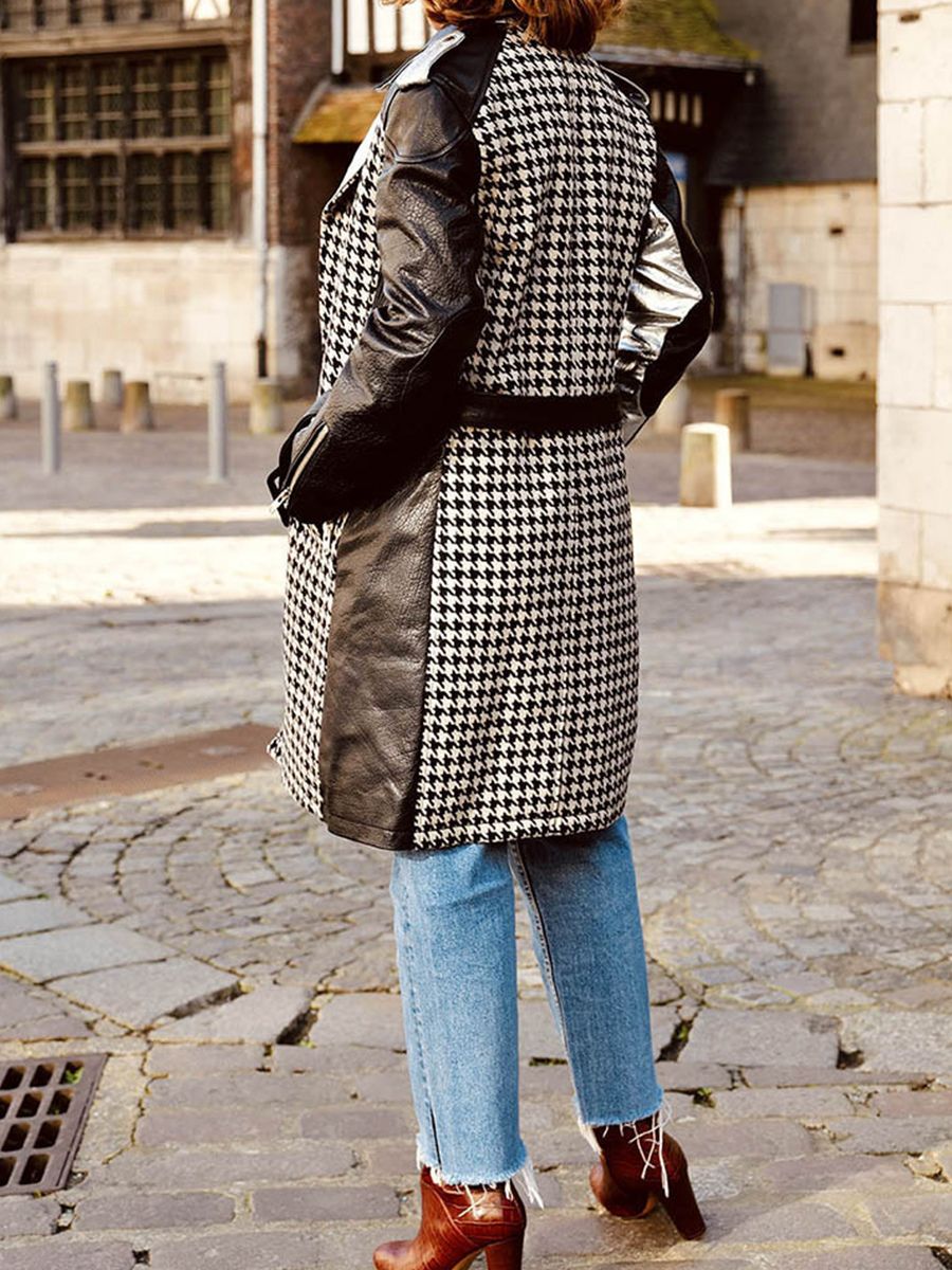 Foto-Rückansicht-Leder-Trenchcoat-Damen-schwarz-weiß-letrench-pieddepoule-paul-marius-wtc-hs-b-s36