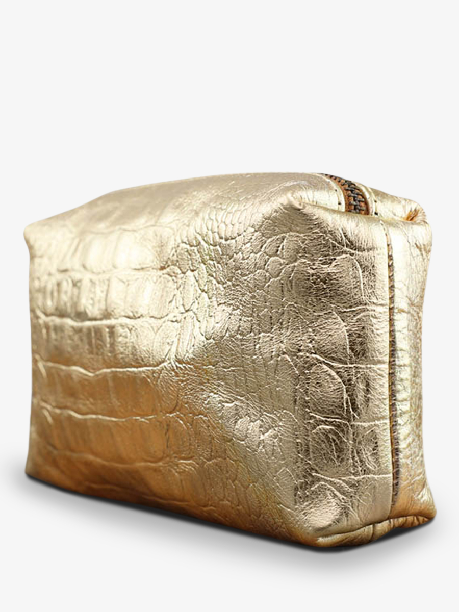 Foto-Rückansicht-Ledertasche-für-Damen-golden-Adele-Caiman-golden-Paul-Marius-M500-C-G