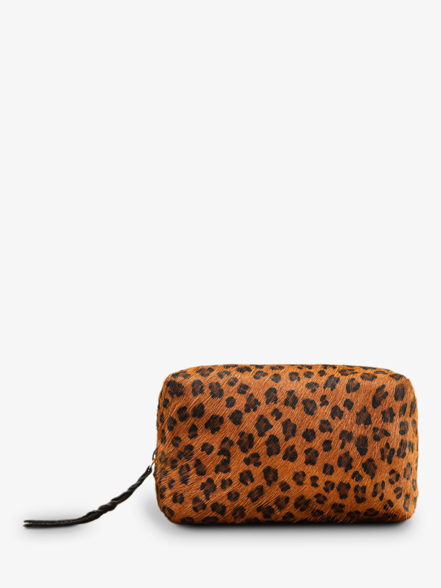 Foto-Seitenansicht-Ledertasche-für-Damen-schwarz-Adèle-Leopard-schwarz-Paul-Marius-M500-LP-B