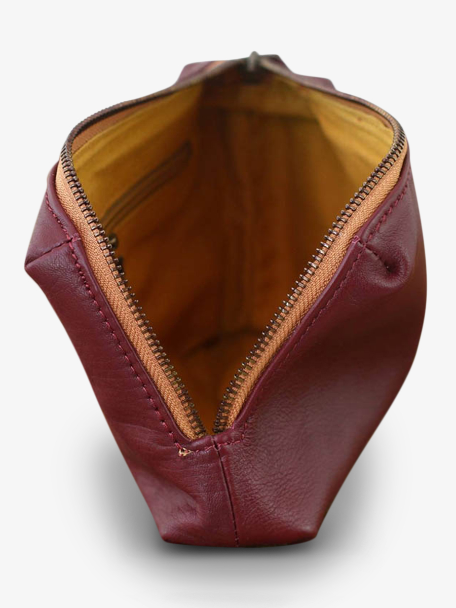 Foto-Innenansicht-Ledertasche-für-Damen-violett-Adele-Pflaume-Paul-Marius-M500-P