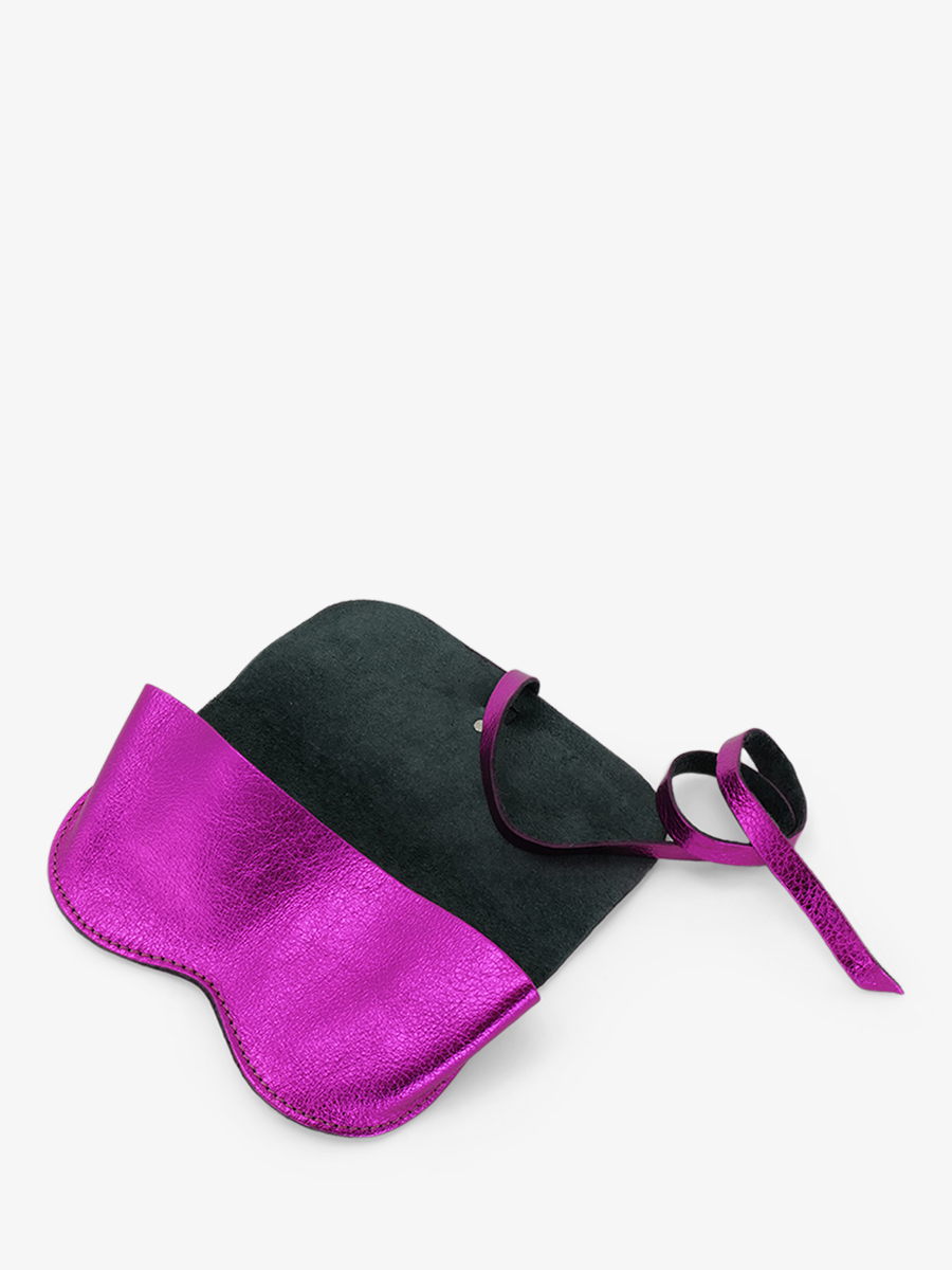 Foto-Seitenansicht-Brillenetui-aus-Leder-für-Damen-rosa-das-Brillenetui-Ultraviolet-Paul-Marius-M49-UV-PI