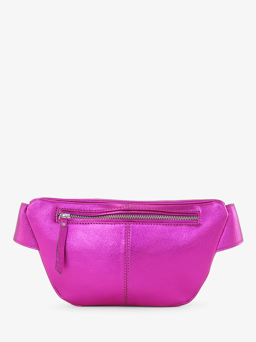 Foto-Rückansicht-Leder-Gürteltasche-für-Damen-rosa-Labanane-Ultraviolet-Paul-Marius-M503-UV-PI