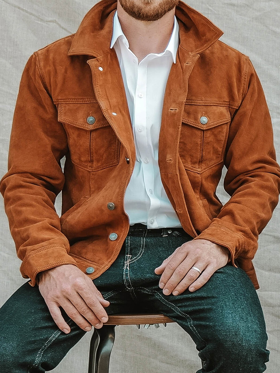 Foto-Vorderansicht-Nubuklederjacke-Herren-braun-Lenumero-1-Cognac-Paul-Marius-Blouson-Co-S